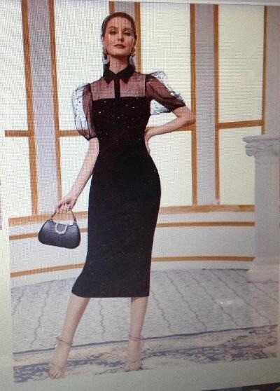 ladies black dresses size 12